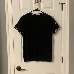 Moncler Black T Shirt